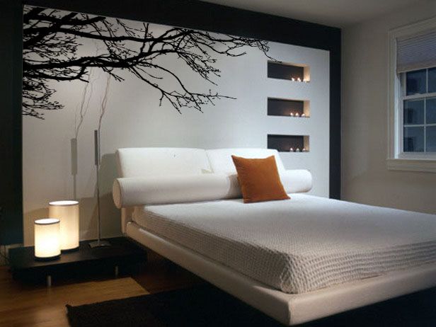 Vinyl Wall Decal Sticker Tree Top Branches 100 X 44  