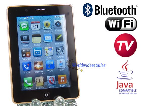 Quadband, Dual Sim card, dual standby, WiFi , TV, /mp4, FM radio 