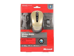 Microsoft Wireless Mobile Mouse 3500 with BlueTrack Technology   Gold 